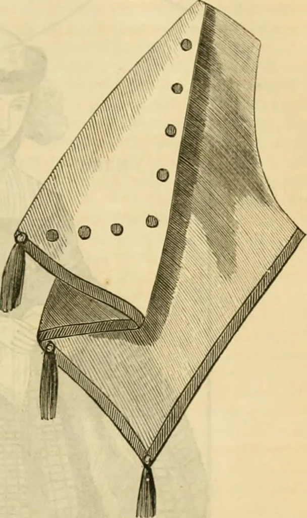 An illustration from Godey's lady's book 1861 Jan -June; Jul - Dec, 1861, leaf 709