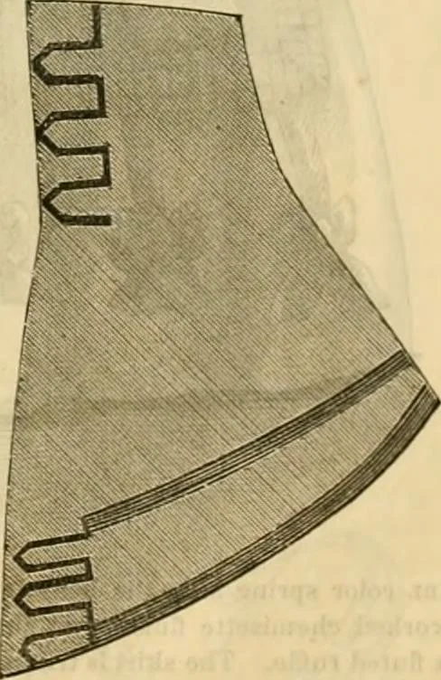An illustration from Godey's lady's book 1861 Jan -June; Jul - Dec, 1861, leaf 709