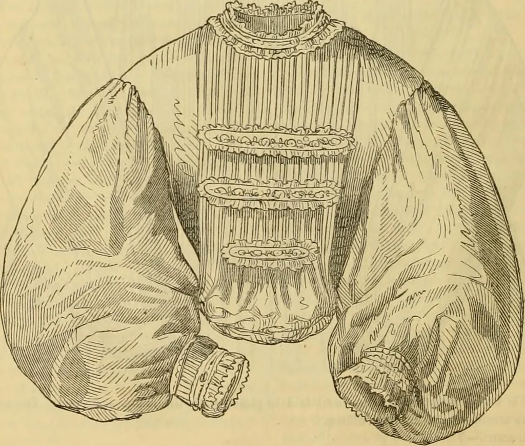 An illustration from Godey's lady's book 1861 Jan -June; Jul - Dec, 1861, leaf 714