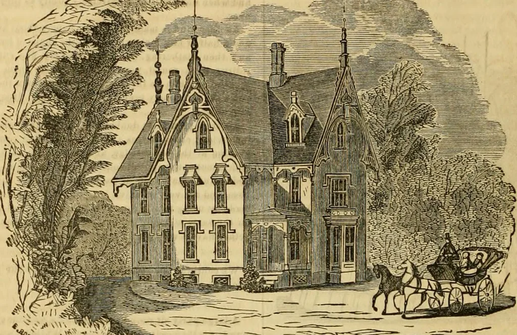 An illustration from Godey's lady's book 1861 Jan -June; Jul - Dec, 1861, leaf 730