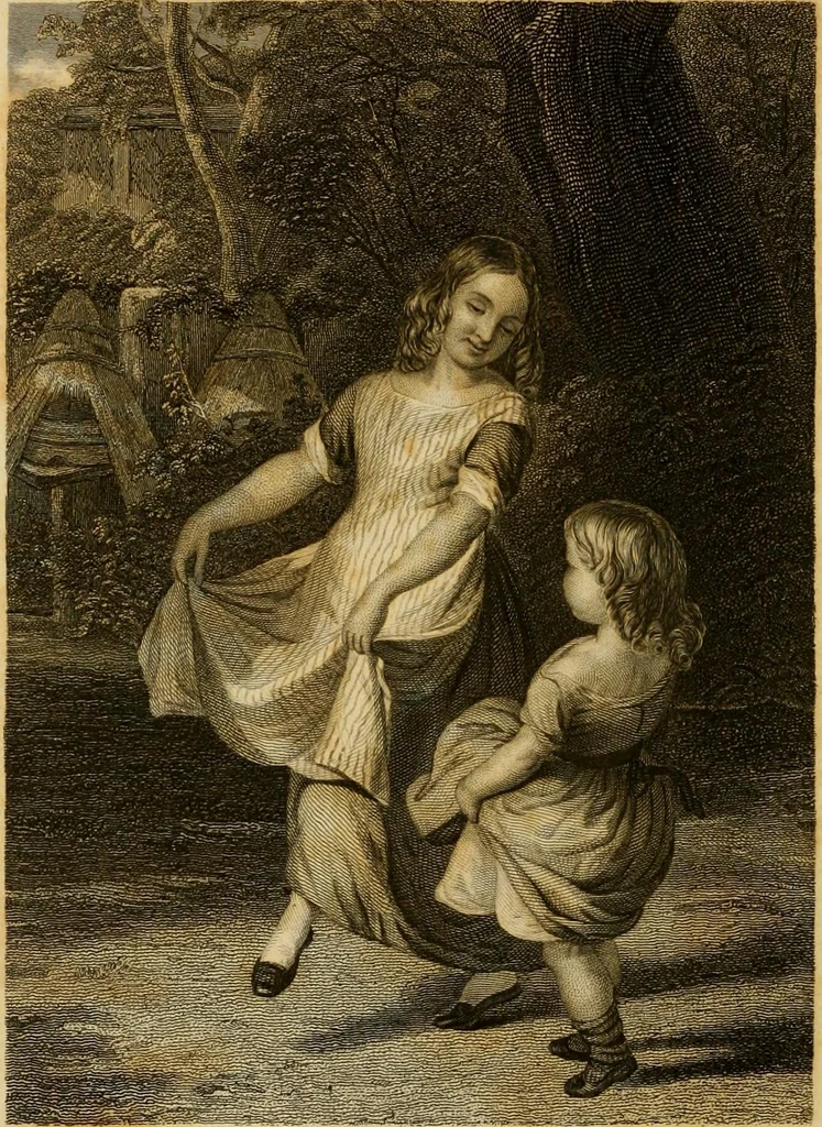 An illustration from Godey's lady's book 1861 Jan -June; Jul - Dec, 1861, leaf 738