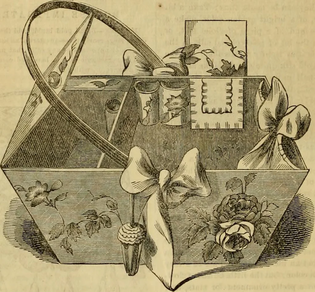 An illustration from Godey's lady's book 1861 Jan -June; Jul - Dec, 1861, leaf 80