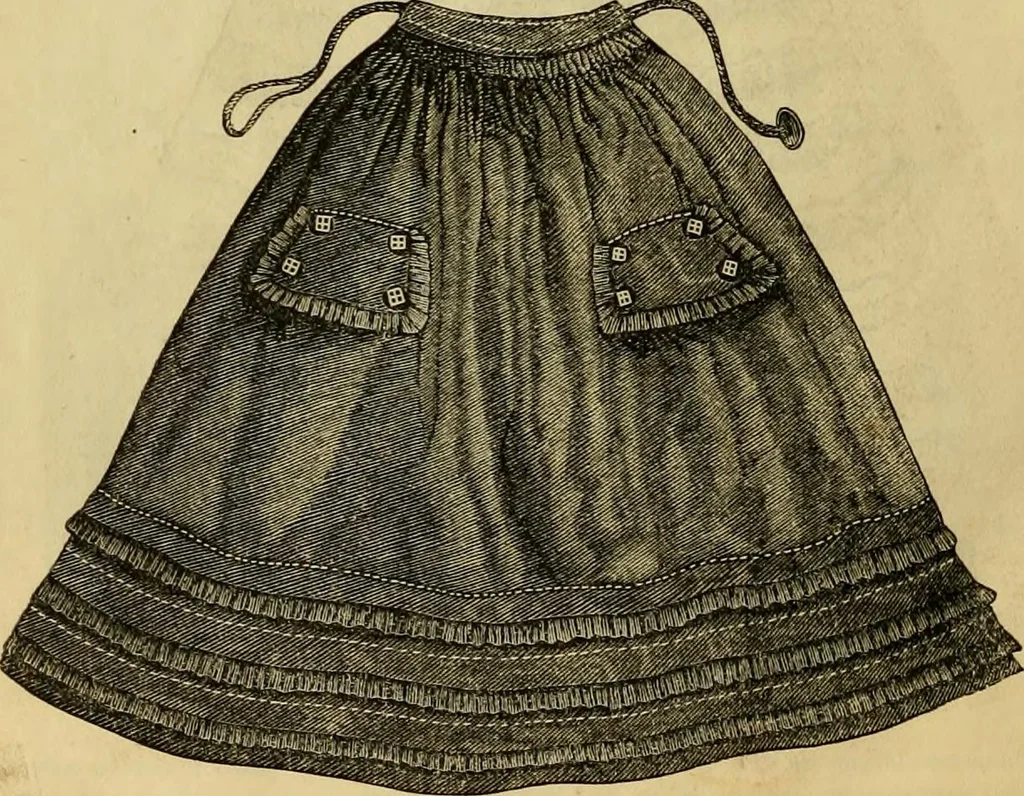 An illustration from Godey's lady's book 1861 Jan -June; Jul - Dec, 1861, leaf 834
