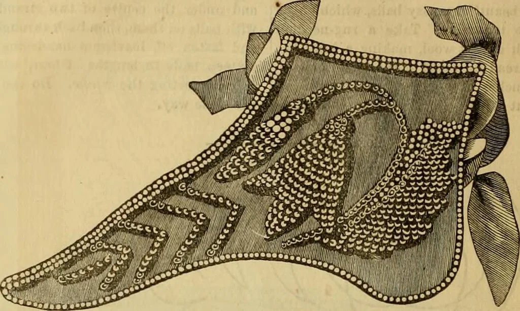 An illustration from Godey's lady's book 1861 Jan -June; Jul - Dec, 1861, leaf 84