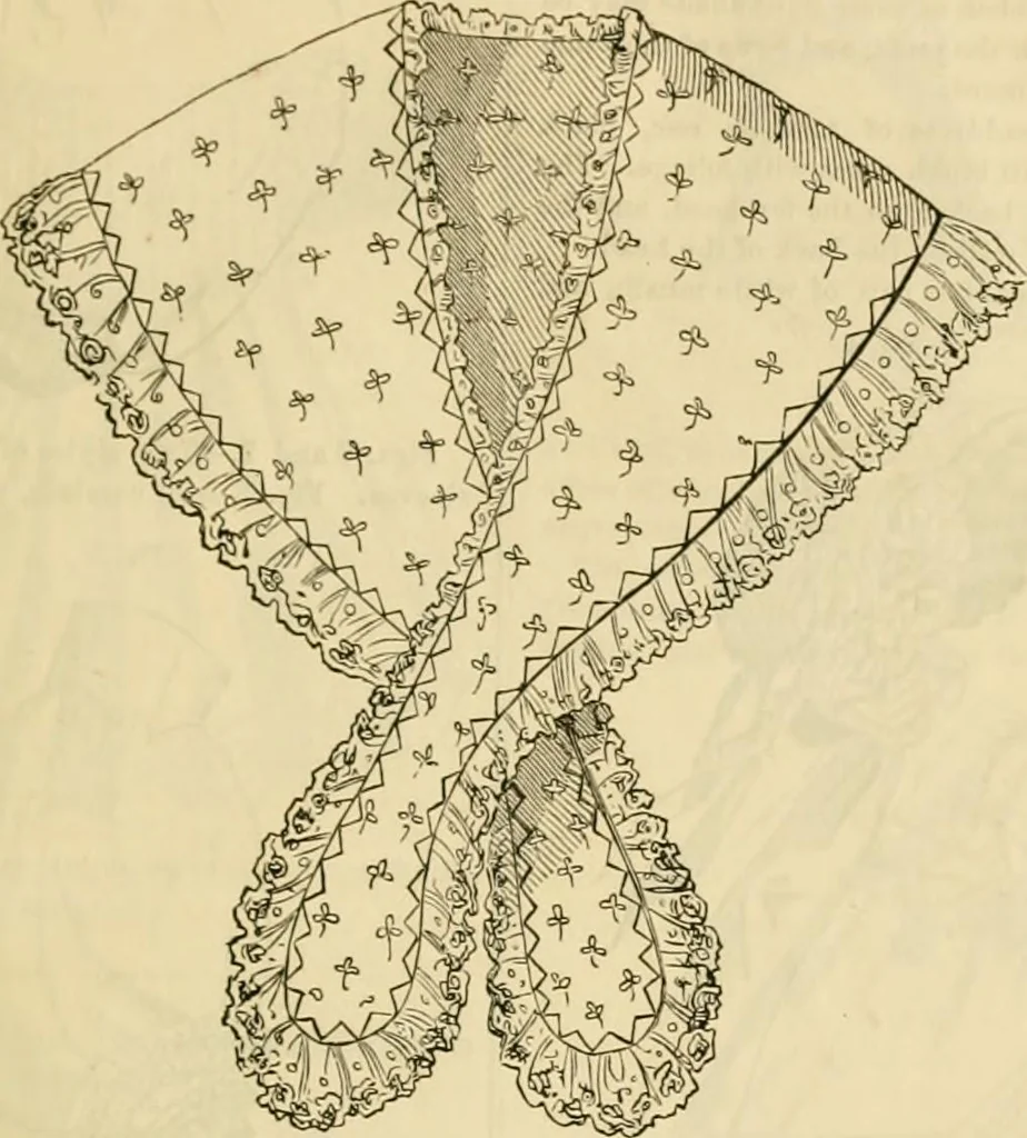 An illustration from Godey's lady's book 1861 Jan -June; Jul - Dec, 1861, leaf 889