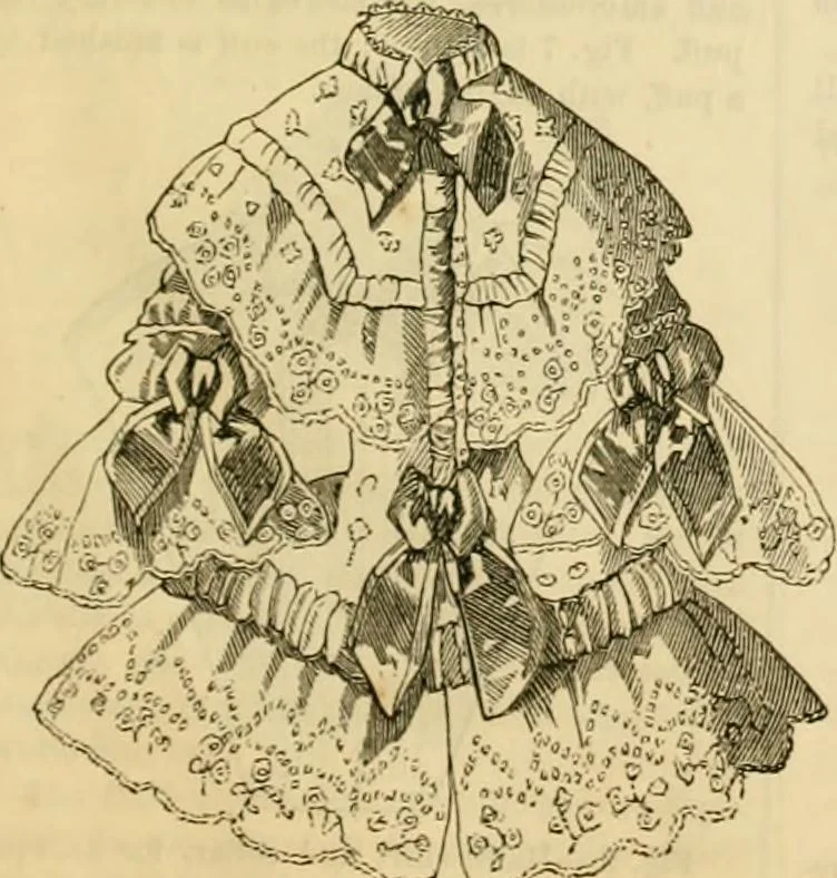 An illustration from Godey's lady's book 1861 Jan -June; Jul - Dec, 1861, leaf 889