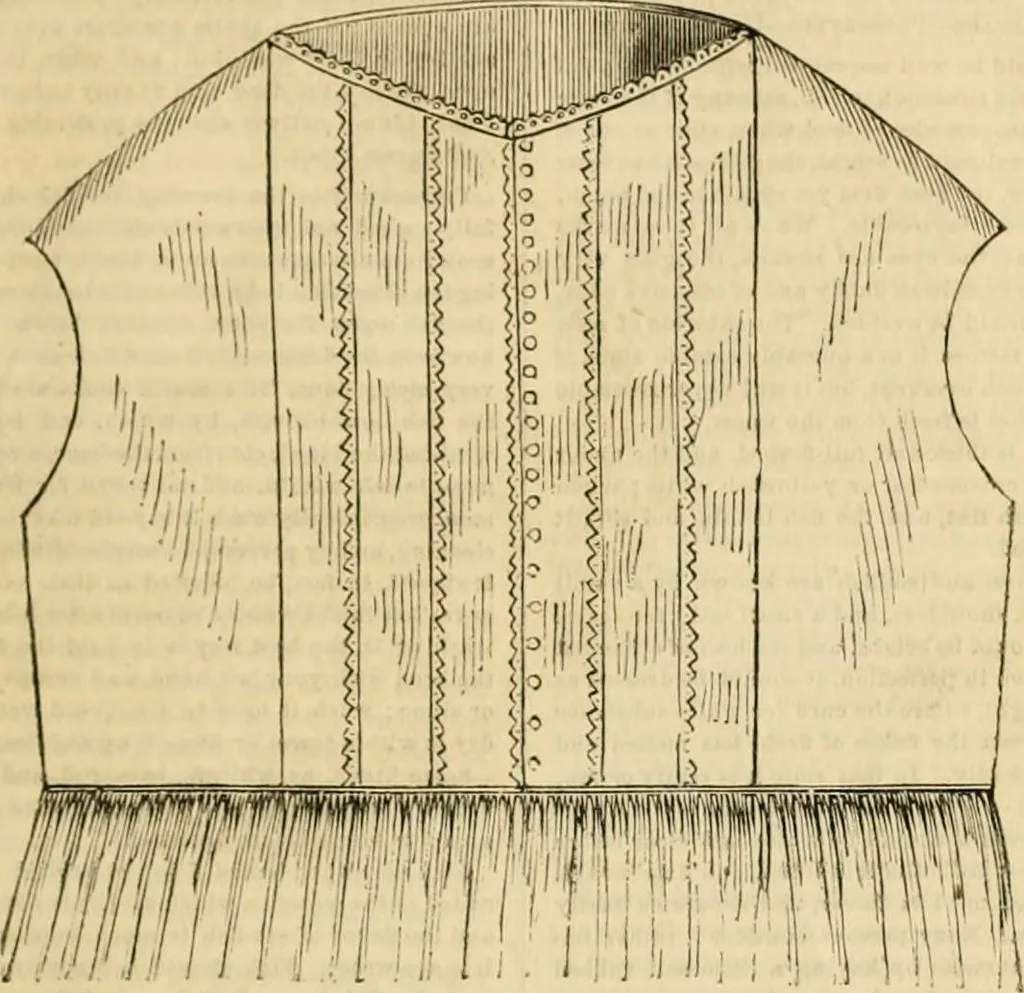 An illustration from Godey's lady's book 1861 Jan -June; Jul - Dec, 1861, leaf 897