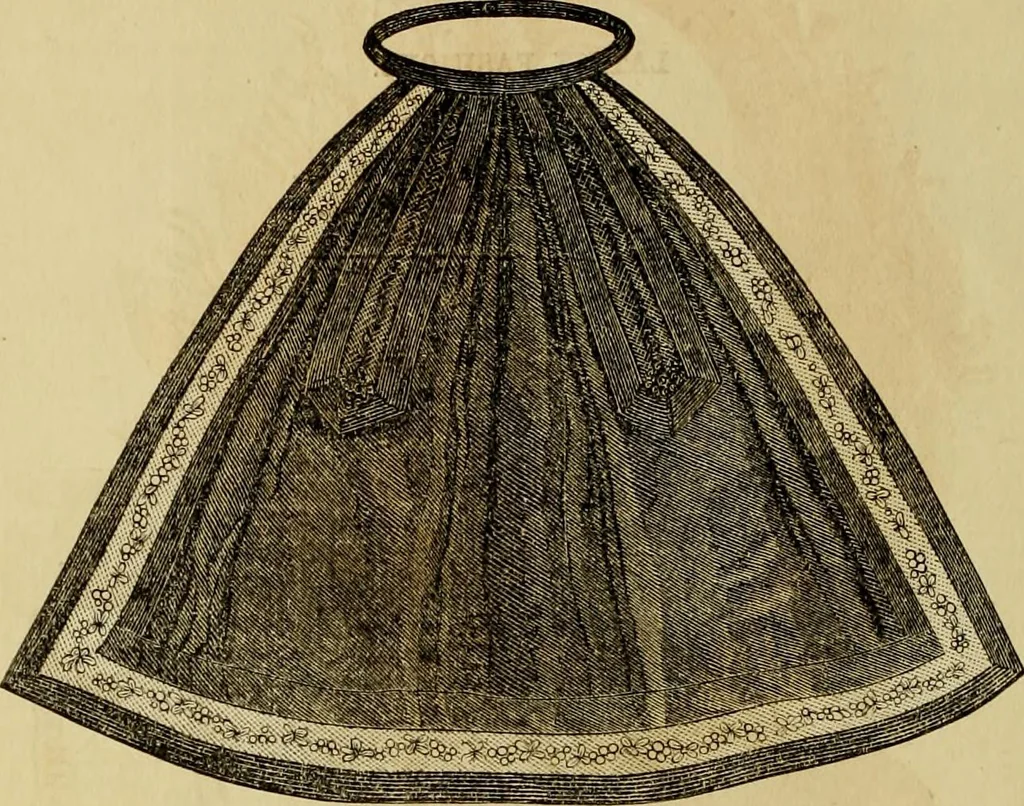 An illustration from Godey's lady's book 1861 Jan -June; Jul - Dec, 1861, leaf 922