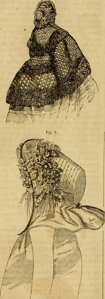 An illustration from Godey's lady's book 1861 Jan -June; Jul - Dec, 1861, leaf 984