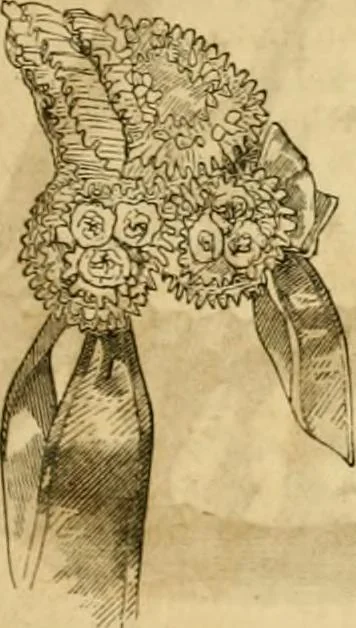 An illustration from Godey's lady's book 1861 Jan -June; Jul - Dec, 1861, leaf 985