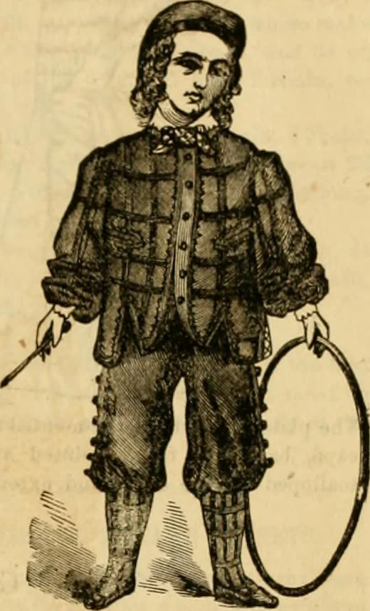 An illustration from Godey's lady's book 1861 Jan -June; Jul - Dec, 1861, leaf 987
