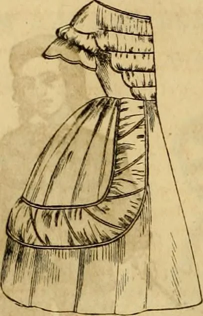 An illustration from Godey's lady's book 1861 Jan -June; Jul - Dec, 1861, leaf 988