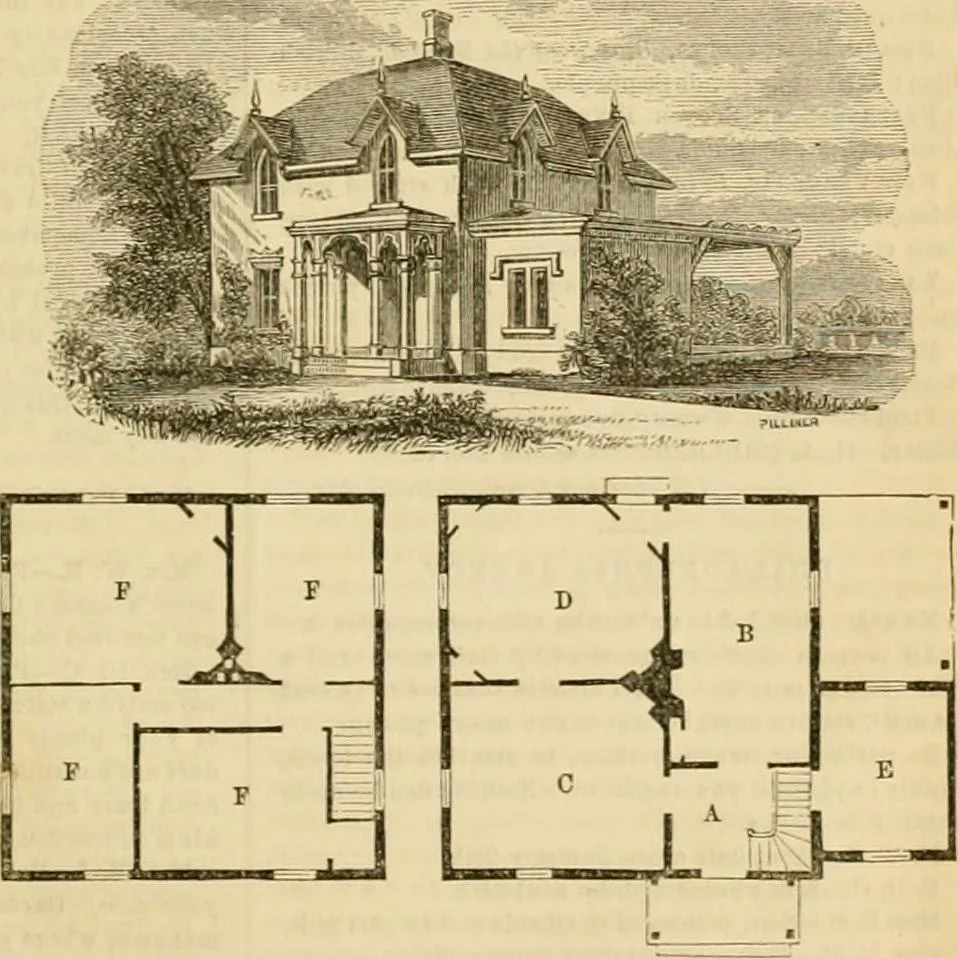 An illustration from Godey's lady's book 1862 Jan -June; Jul - Dec, 1862, leaf 1023