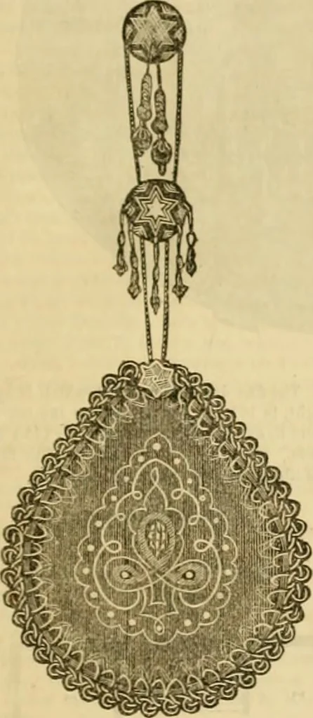 An illustration from Godey's lady's book 1862 Jan -June; Jul - Dec, 1862, leaf 105