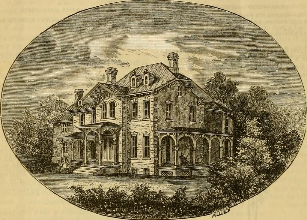 An illustration from Godey's lady's book 1862 Jan -June; Jul - Dec, 1862, leaf 106