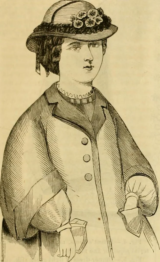 An illustration from Godey's lady's book 1862 Jan -June; Jul - Dec, 1862, leaf 1103