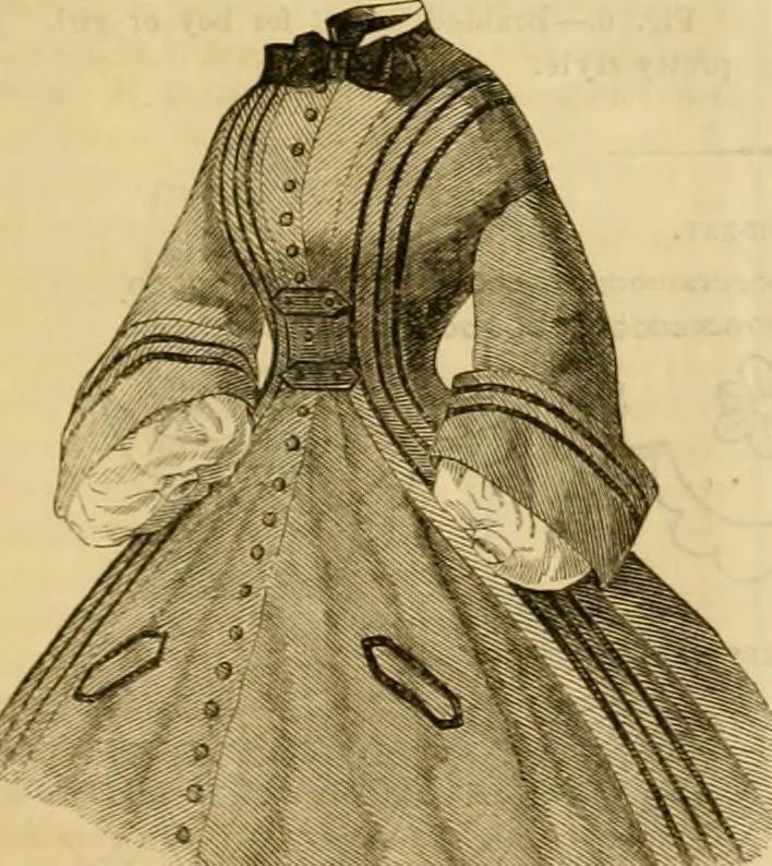 An illustration from Godey's lady's book 1862 Jan -June; Jul - Dec, 1862, leaf 1103