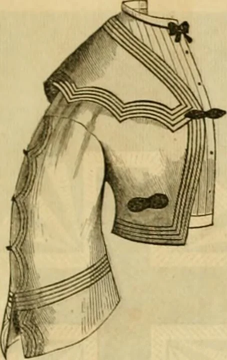 An illustration from Godey's lady's book 1862 Jan -June; Jul - Dec, 1862, leaf 1105
