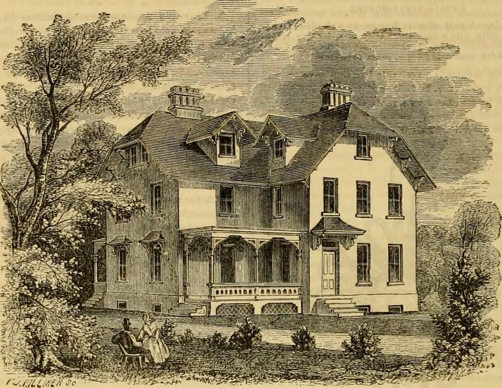 An illustration from Godey's lady's book 1862 Jan -June; Jul - Dec, 1862, leaf 1126