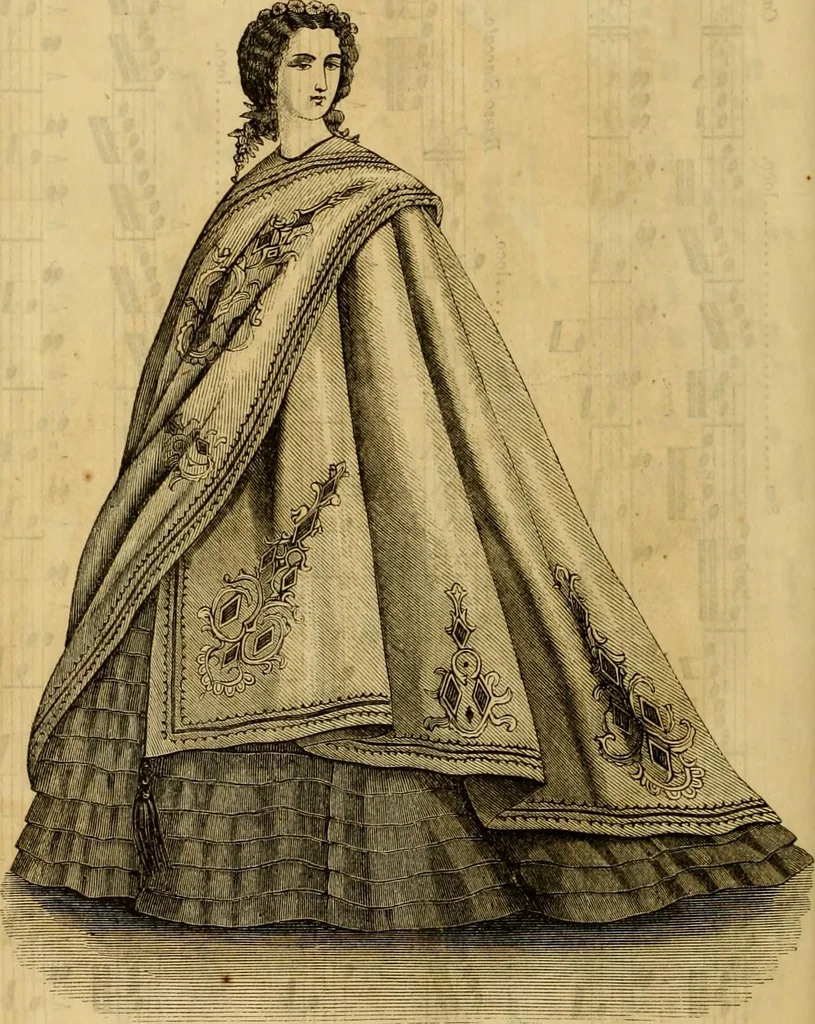 An illustration from Godey's lady's book 1862 Jan -June; Jul - Dec, 1862, leaf 1140