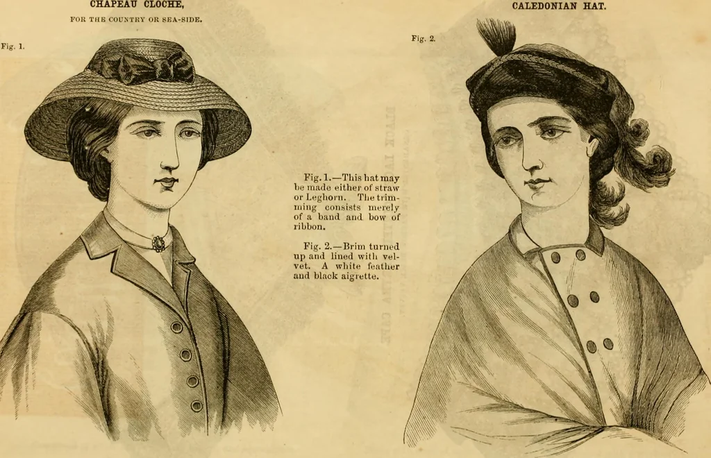 An illustration from Godey's lady's book 1862 Jan -June; Jul - Dec, 1862, leaf 1143