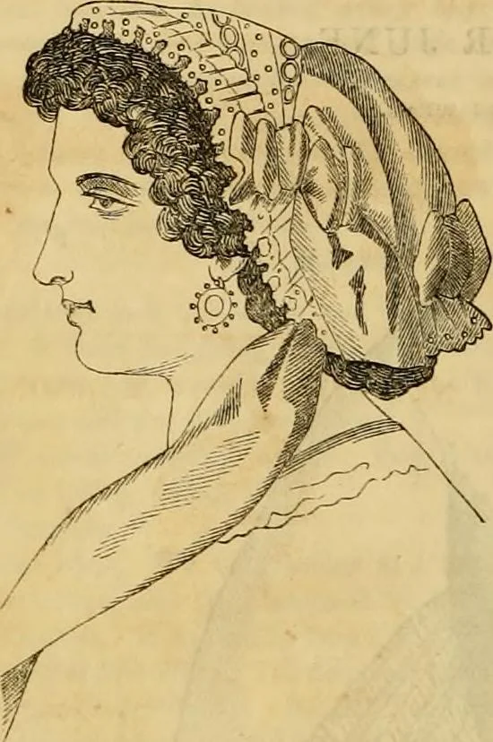 An illustration from Godey's lady's book 1862 Jan -June; Jul - Dec, 1862, leaf 1202