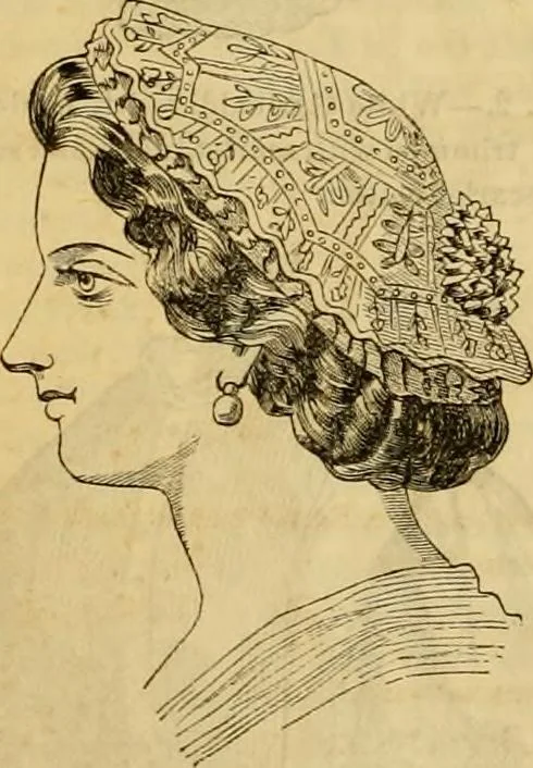 An illustration from Godey's lady's book 1862 Jan -June; Jul - Dec, 1862, leaf 1202