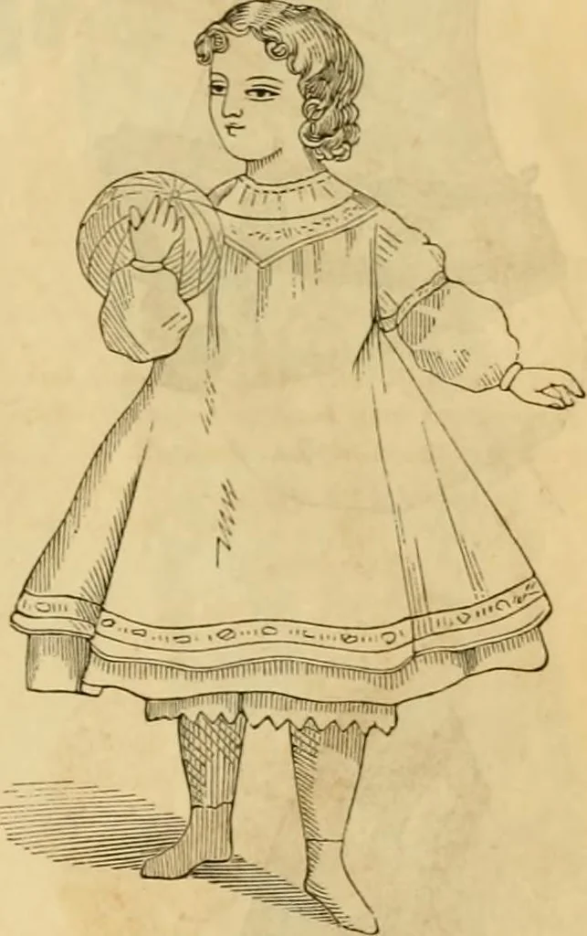 An illustration from Godey's lady's book 1862 Jan -June; Jul - Dec, 1862, leaf 1203