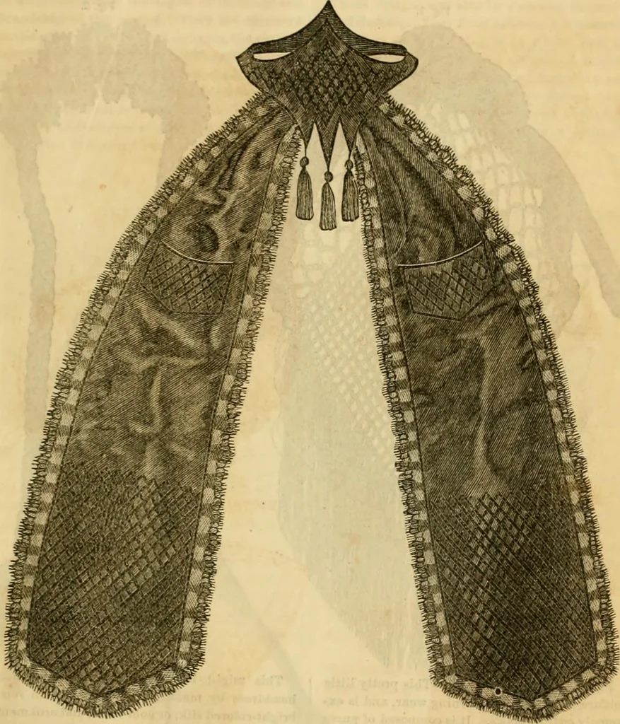 An illustration from Godey's lady's book 1862 Jan -June; Jul - Dec, 1862, leaf 1205