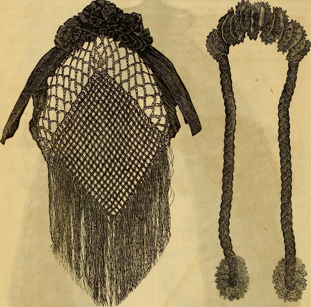 An illustration from Godey's lady's book 1862 Jan -June; Jul - Dec, 1862, leaf 1206