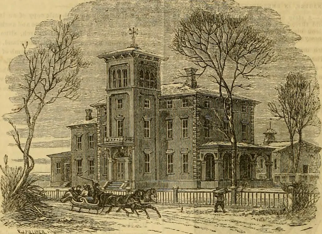 An illustration from Godey's lady's book 1862 Jan -June; Jul - Dec, 1862, leaf 1226