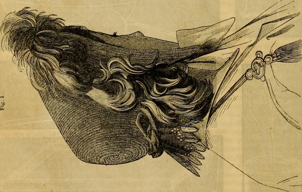 An illustration from Godey's lady's book 1862 Jan -June; Jul - Dec, 1862, leaf 178