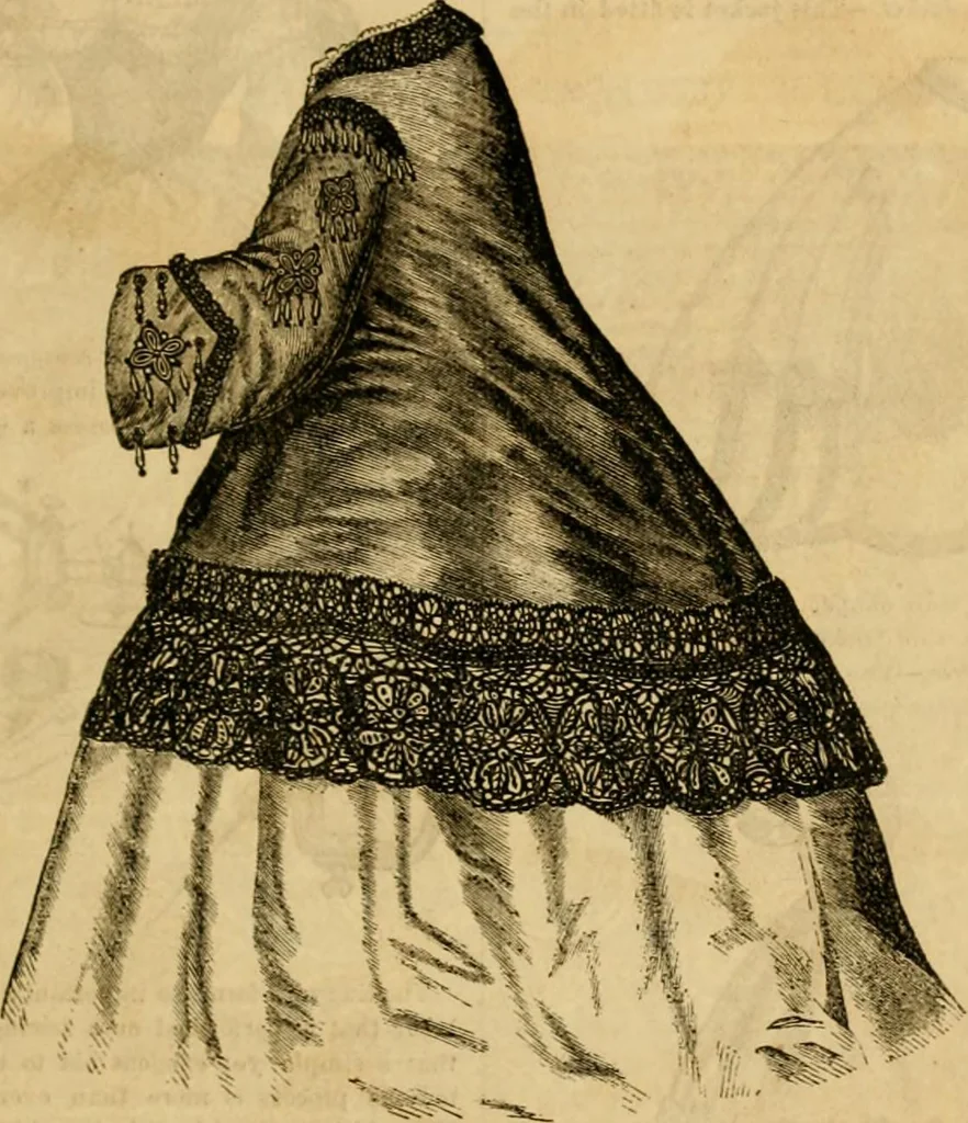 An illustration from Godey's lady's book 1862 Jan -June; Jul - Dec, 1862, leaf 181