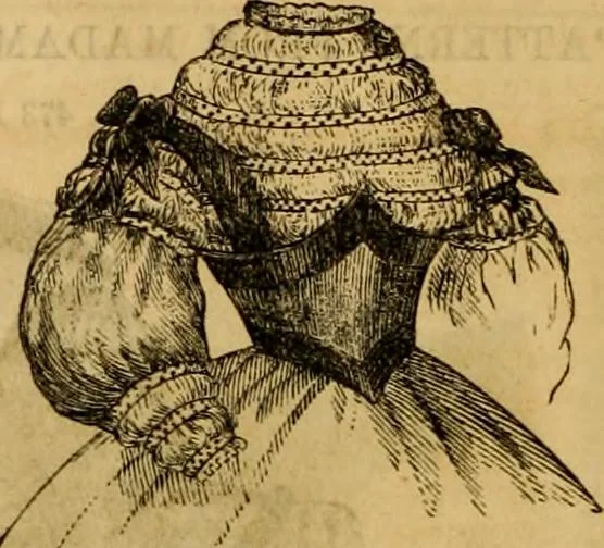 An illustration from Godey's lady's book 1862 Jan -June; Jul - Dec, 1862, leaf 182