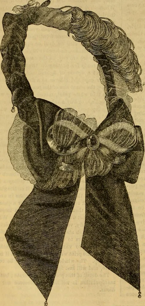 An illustration from Godey's lady's book 1862 Jan -June; Jul - Dec, 1862, leaf 186