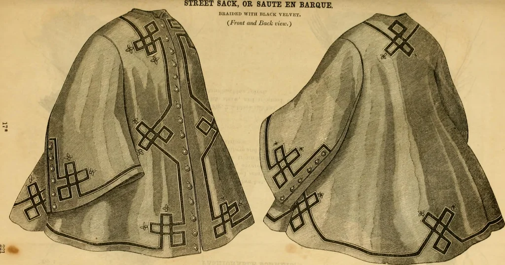 An illustration from Godey's lady's book 1862 Jan -June; Jul - Dec, 1862, leaf 215