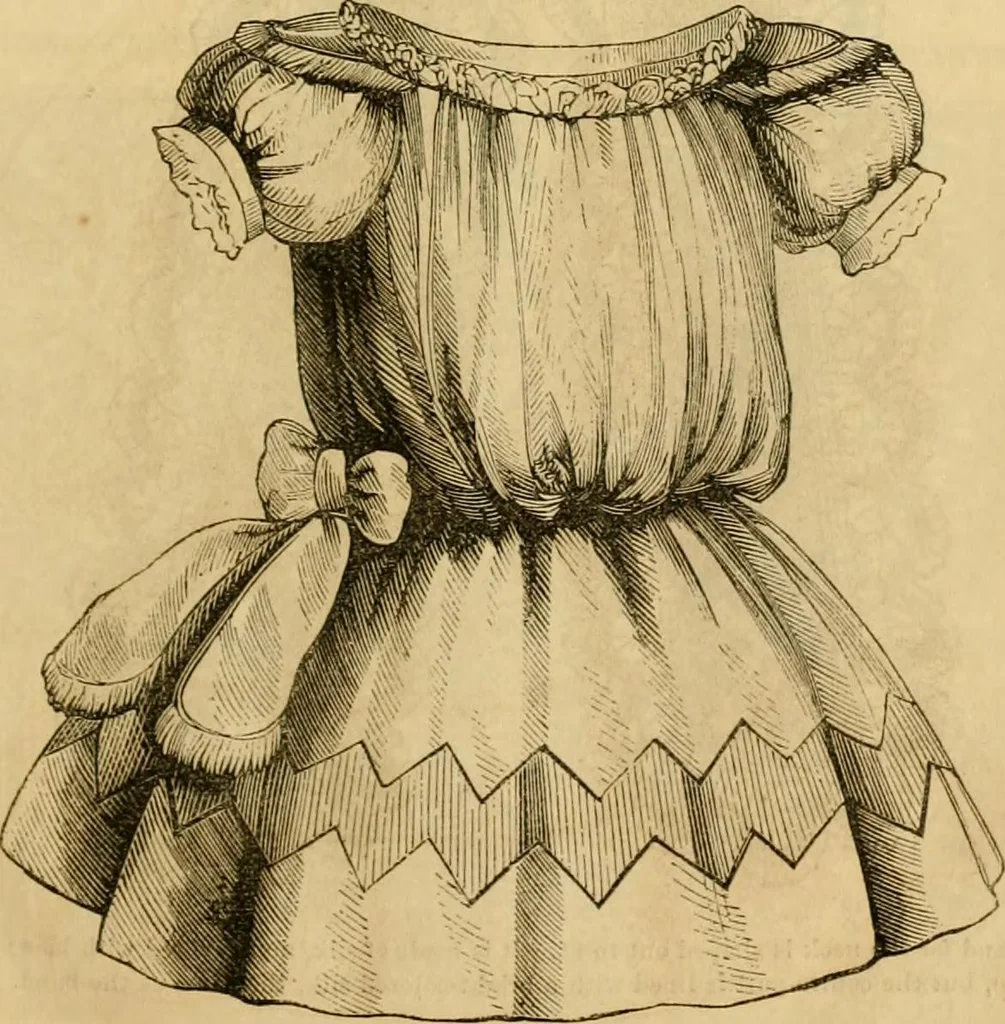 An illustration from Godey's lady's book 1862 Jan -June; Jul - Dec, 1862, leaf 23