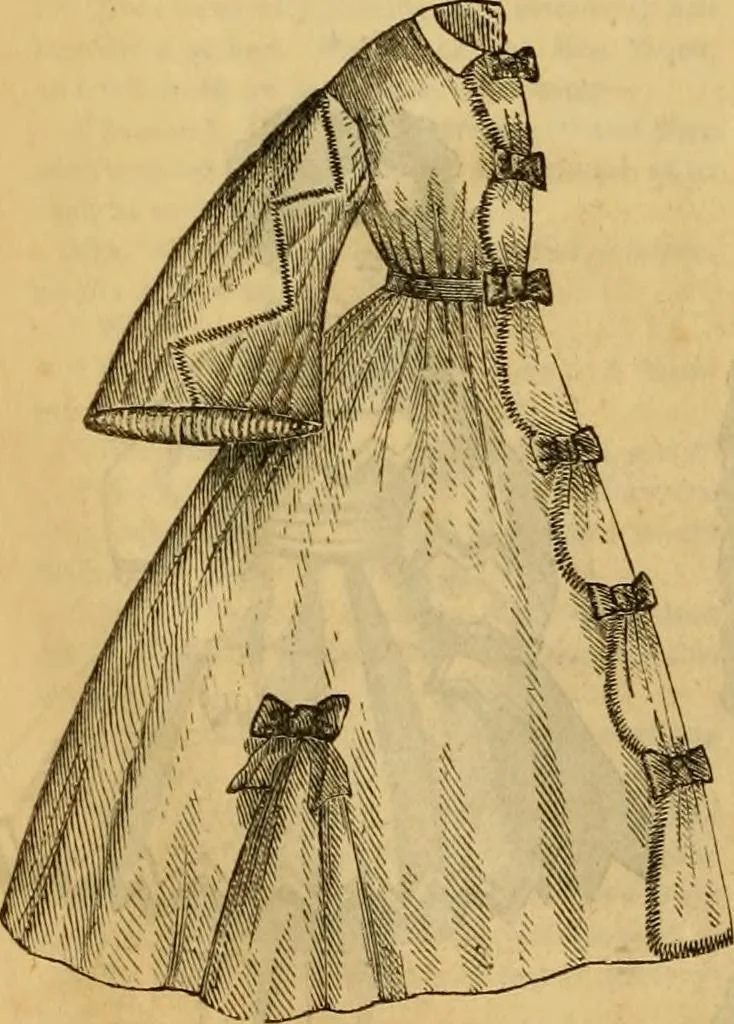 An illustration from Godey's lady's book 1862 Jan -June; Jul - Dec, 1862, leaf 276