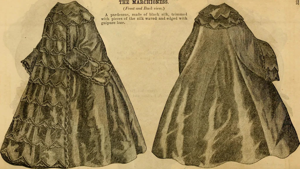 An illustration from Godey's lady's book 1862 Jan -June; Jul - Dec, 1862, leaf 317