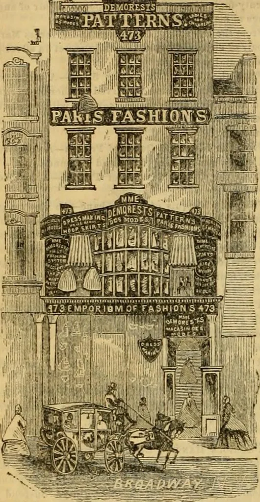 An illustration from Godey's lady's book 1862 Jan -June; Jul - Dec, 1862, leaf 400