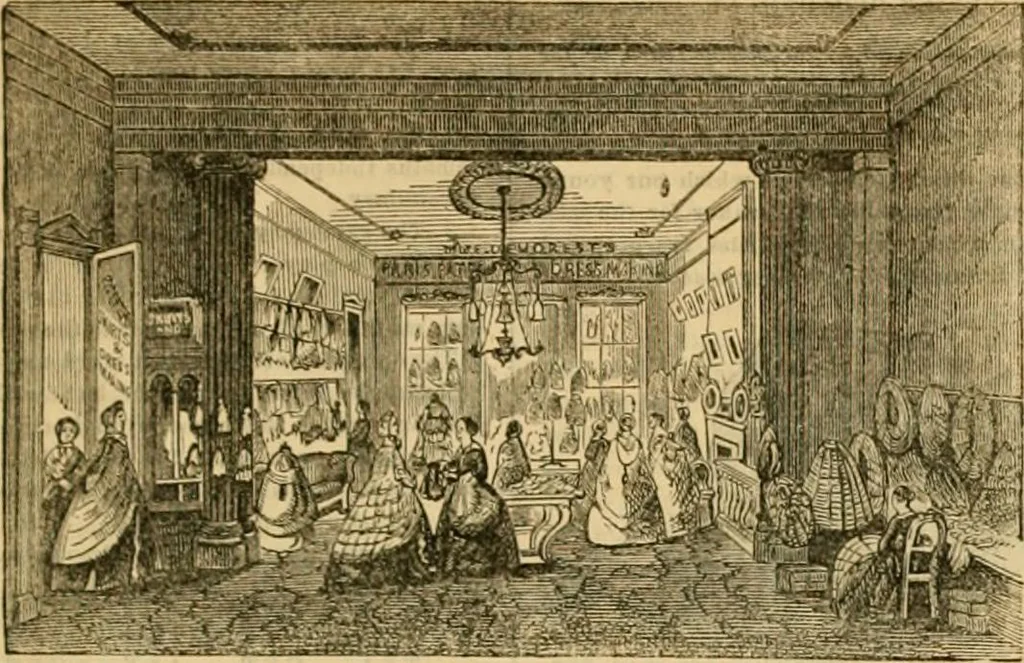 An illustration from Godey's lady's book 1862 Jan -June; Jul - Dec, 1862, leaf 401