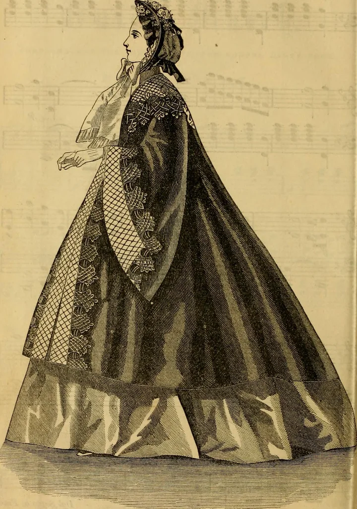 An illustration from Godey's lady's book 1862 Jan -June; Jul - Dec, 1862, leaf 416
