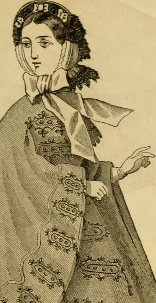 An illustration from Godey's lady's book 1862 Jan -June; Jul - Dec, 1862, leaf 417