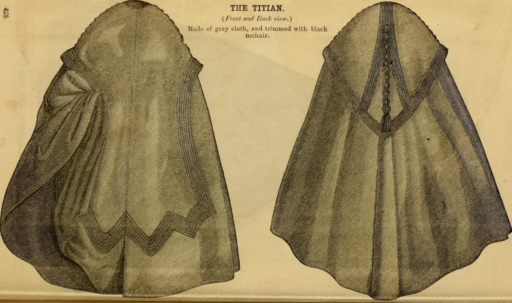 An illustration from Godey's lady's book 1862 Jan -June; Jul - Dec, 1862, leaf 418