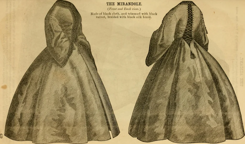 An illustration from Godey's lady's book 1862 Jan -June; Jul - Dec, 1862, leaf 419