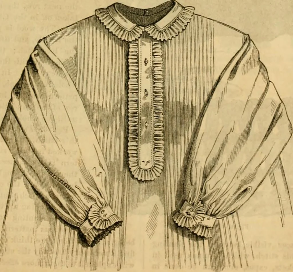 An illustration from Godey's lady's book 1862 Jan -June; Jul - Dec, 1862, leaf 483