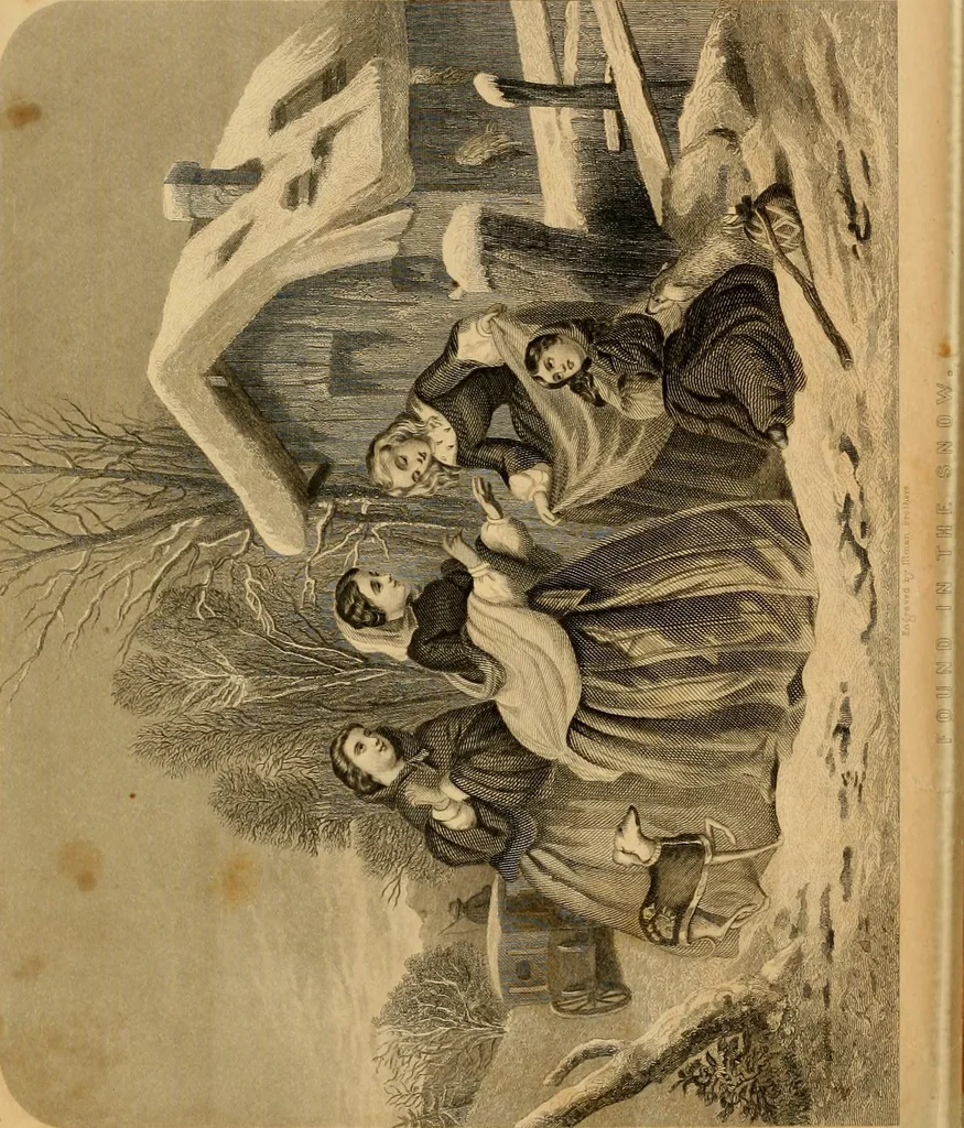 An illustration from Godey's lady's book 1862 Jan -June; Jul - Dec, 1862, leaf 508