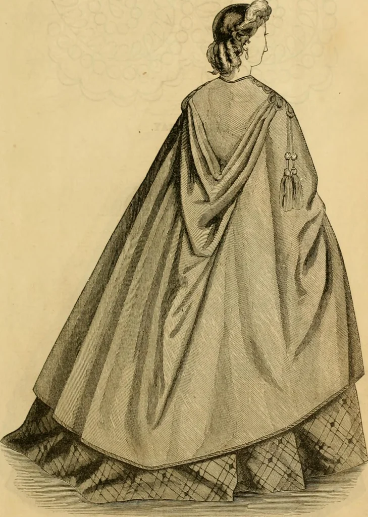 An illustration from Godey's lady's book 1862 Jan -June; Jul - Dec, 1862, leaf 519
