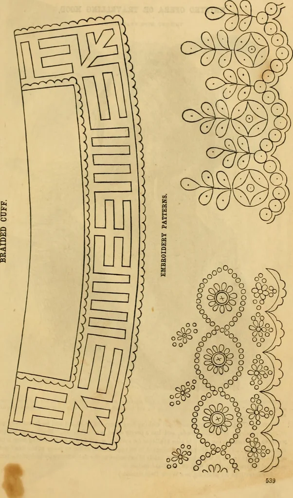 An illustration from Godey's lady's book 1862 Jan -June; Jul - Dec, 1862, leaf 525