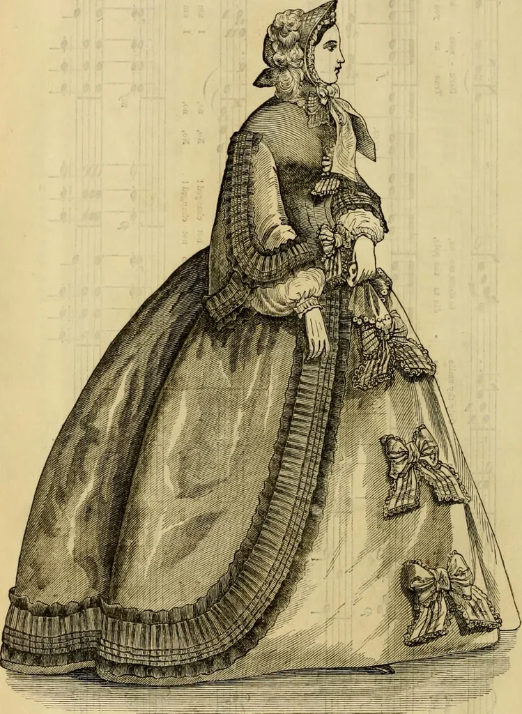 An illustration from Godey's lady's book 1862 Jan -June; Jul - Dec, 1862, leaf 630